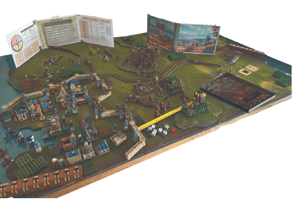 swords and stones table