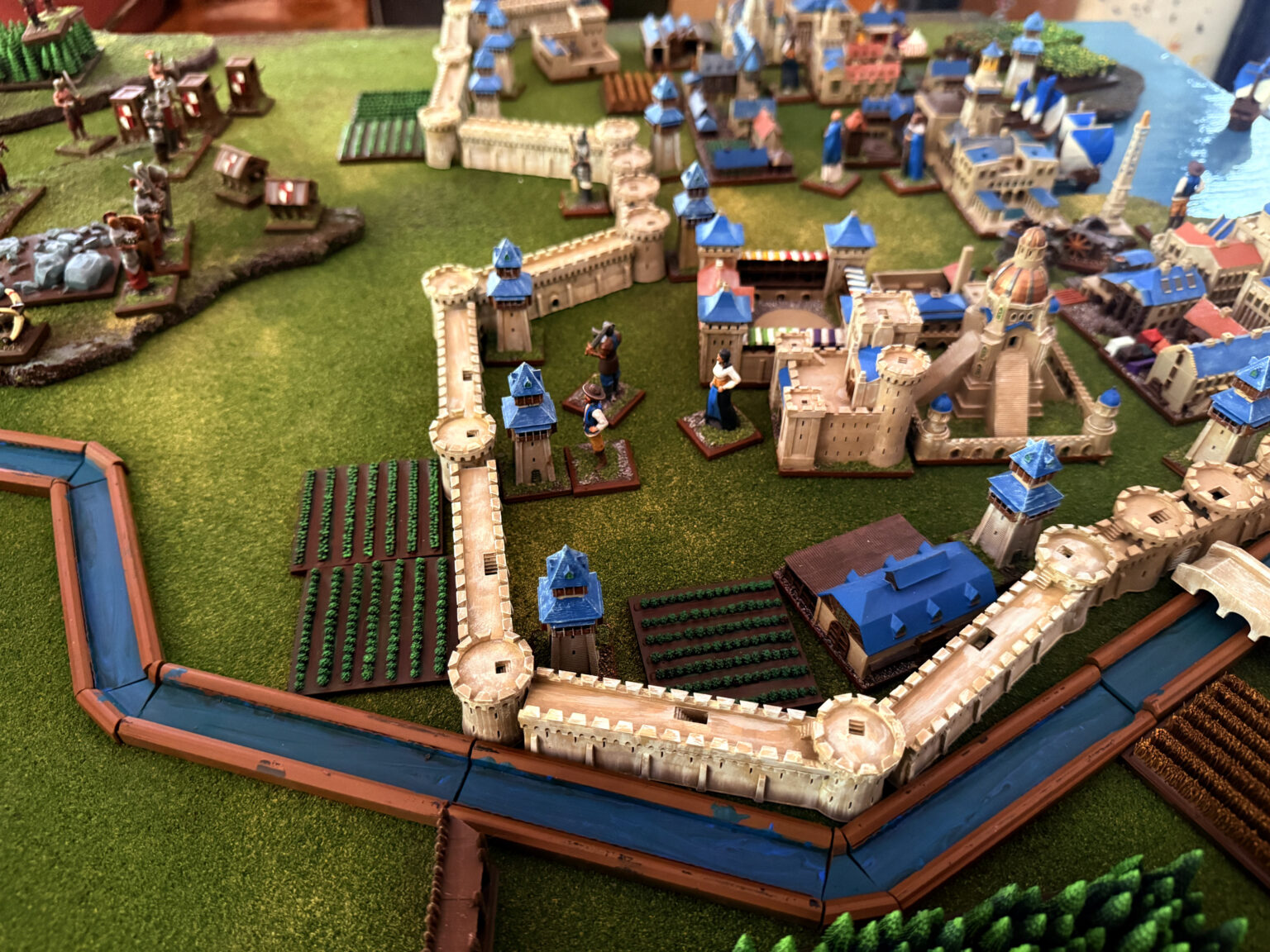 Tabletop Rigging Game Swords and Stones tabletop board game