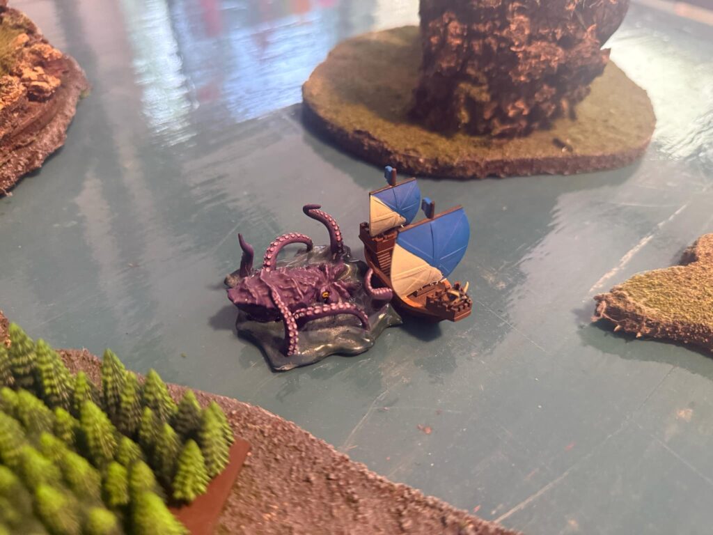 Kraken attacks ships