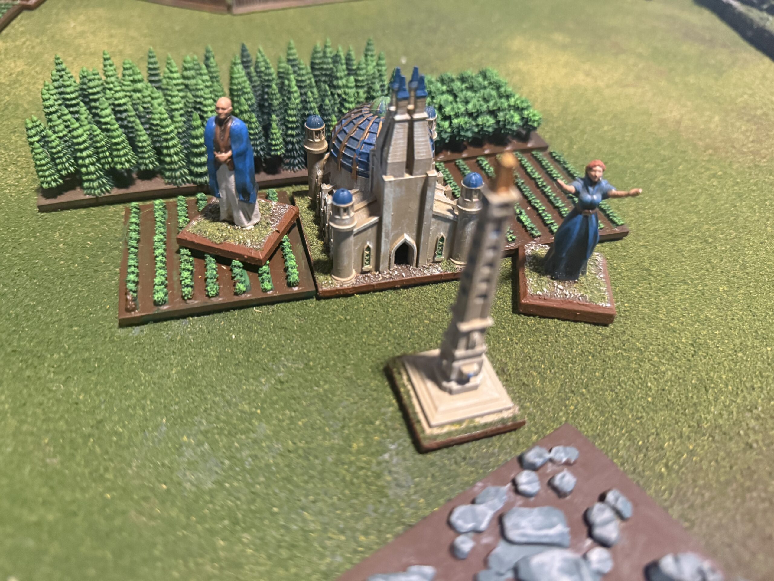 Temple, Totem, Monks and Casters